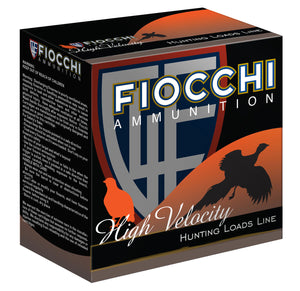 Fiocchi 12HV4 Field Dynamics High Velocity 12 Gauge 2.75" 1 1/4 oz 4 Shot 25 Bx