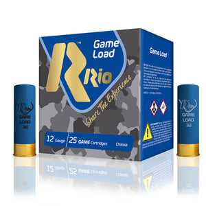 Rio Top Game HV 12 Ga 1330FPS Ammo 2 3/4" 3 3/4 dr 1 1/4 oz #4 Lead Shot