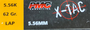PMC Ammo - 5.56MM - Green Tip LAP - 62 GR - 20 Rounds