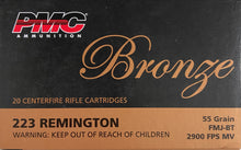 Load image into Gallery viewer, PMC Ammo - 223 Remington - FMJ - 55 GR - 20 Rounds