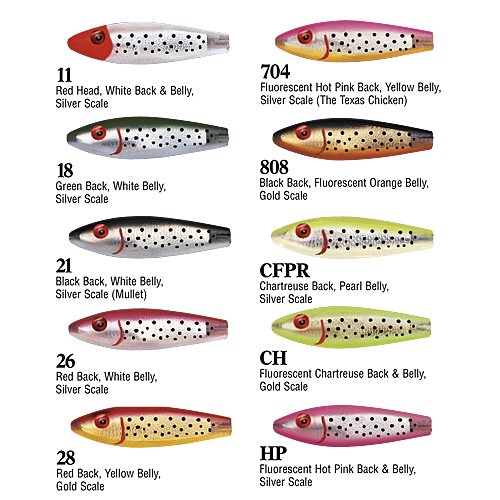 MirrOlure - Spotted Trout Series TTR MirrOlure - Spotted Trout Series TTR