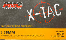 Load image into Gallery viewer, PMC Ammo - 5.56MM - FMJ-BT - 55 GR - 1000 Rounds