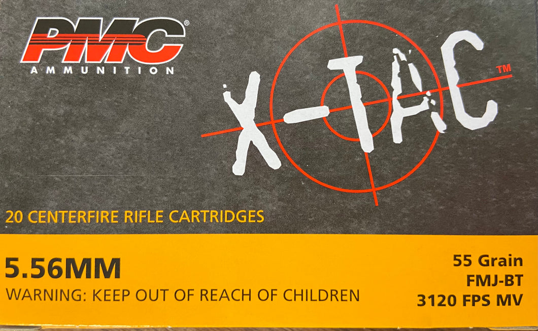 PMC Ammo - 5.56MM - FMJ-BT - 55 GR - 1000 Rounds