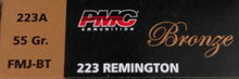 Load image into Gallery viewer, PMC Ammo - 223 Remington - FMJ - 55 GR - 20 Rounds