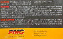 Load image into Gallery viewer, PMC Ammo - 5.56MM - FMJ-BT - 55 GR - 1000 Rounds