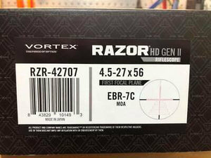 Vortex - Razor HD GEN II - RZR 42707 - 4.5-27X56